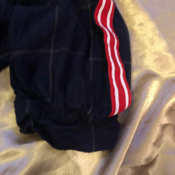 Seven sisters blue red and white long sleeve top - Picture 4 of 6